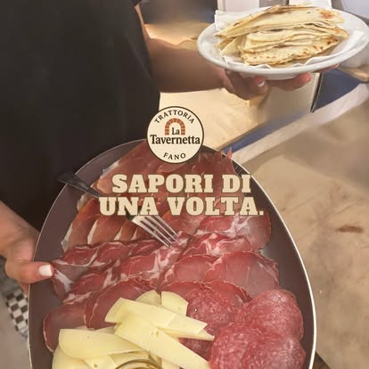 Tagliere servito in tavola